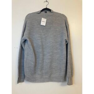 NWT Forever 21 Chunky Knit Sweater Turtle Neck Grey Size L